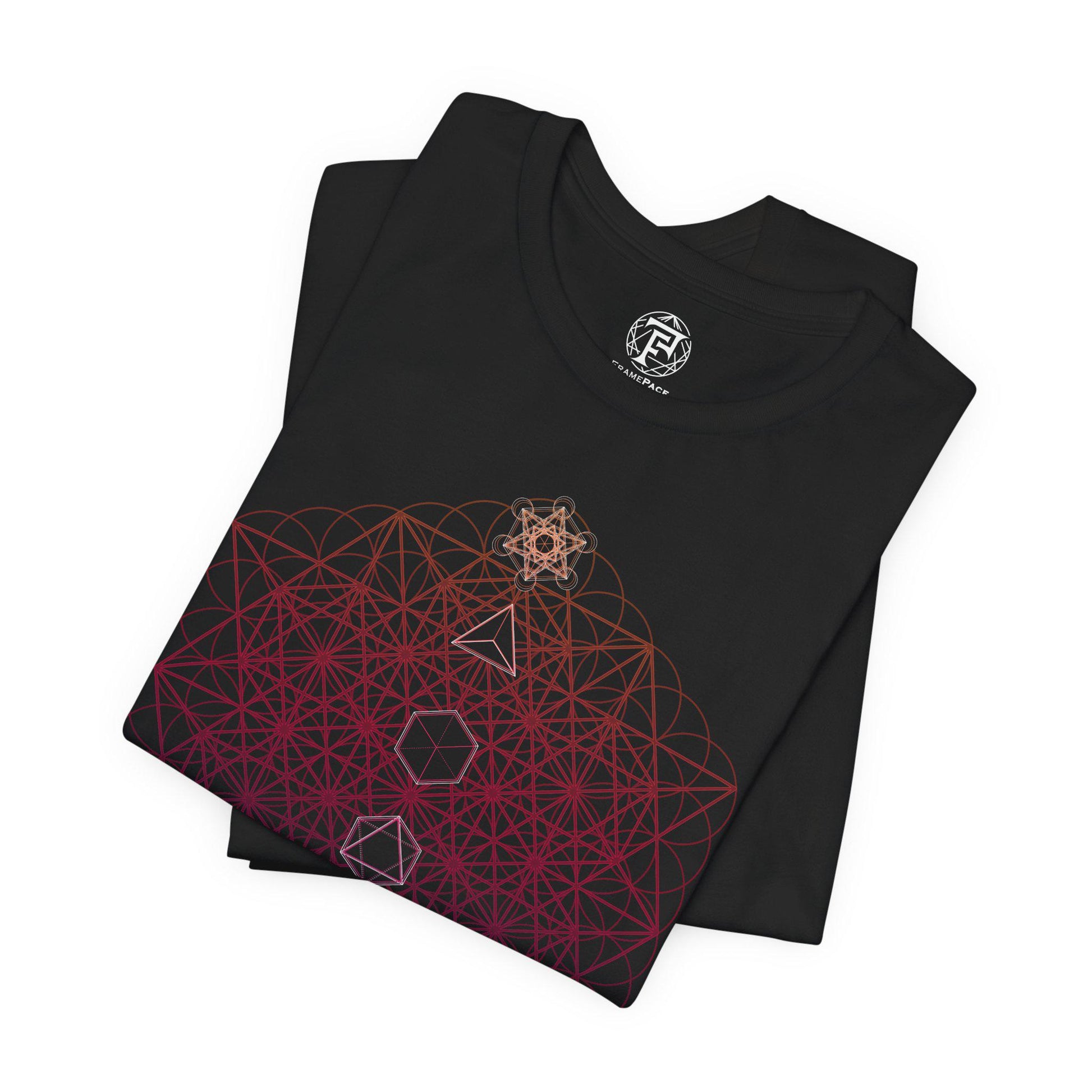 Metatron's Cube Flower of Life Unisex T-Shirt