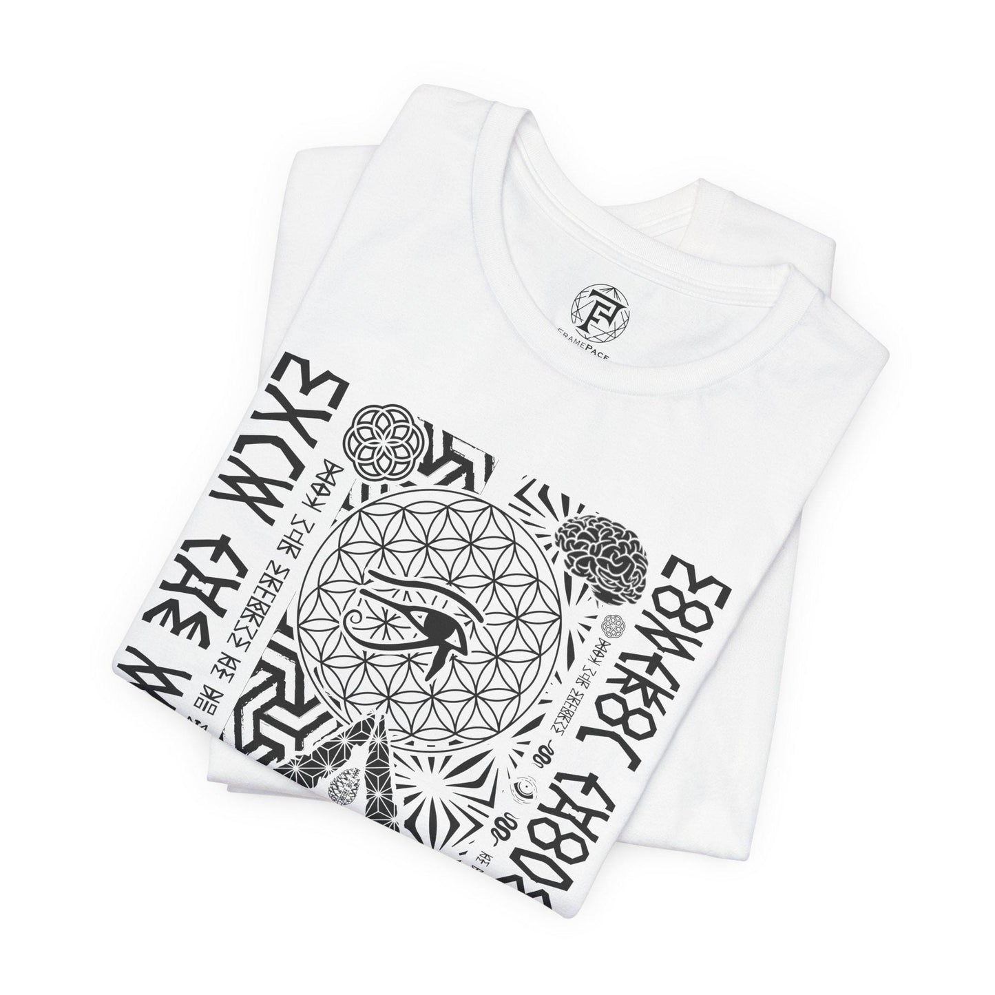 Kalesvara Mudra Flower of Life Unisex T-Shirt