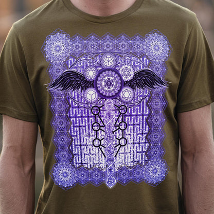 Metatron's Cube Tree of Life Unisex T-Shirt