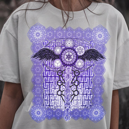 Metatron's Cube Tree of Life Unisex T-Shirt