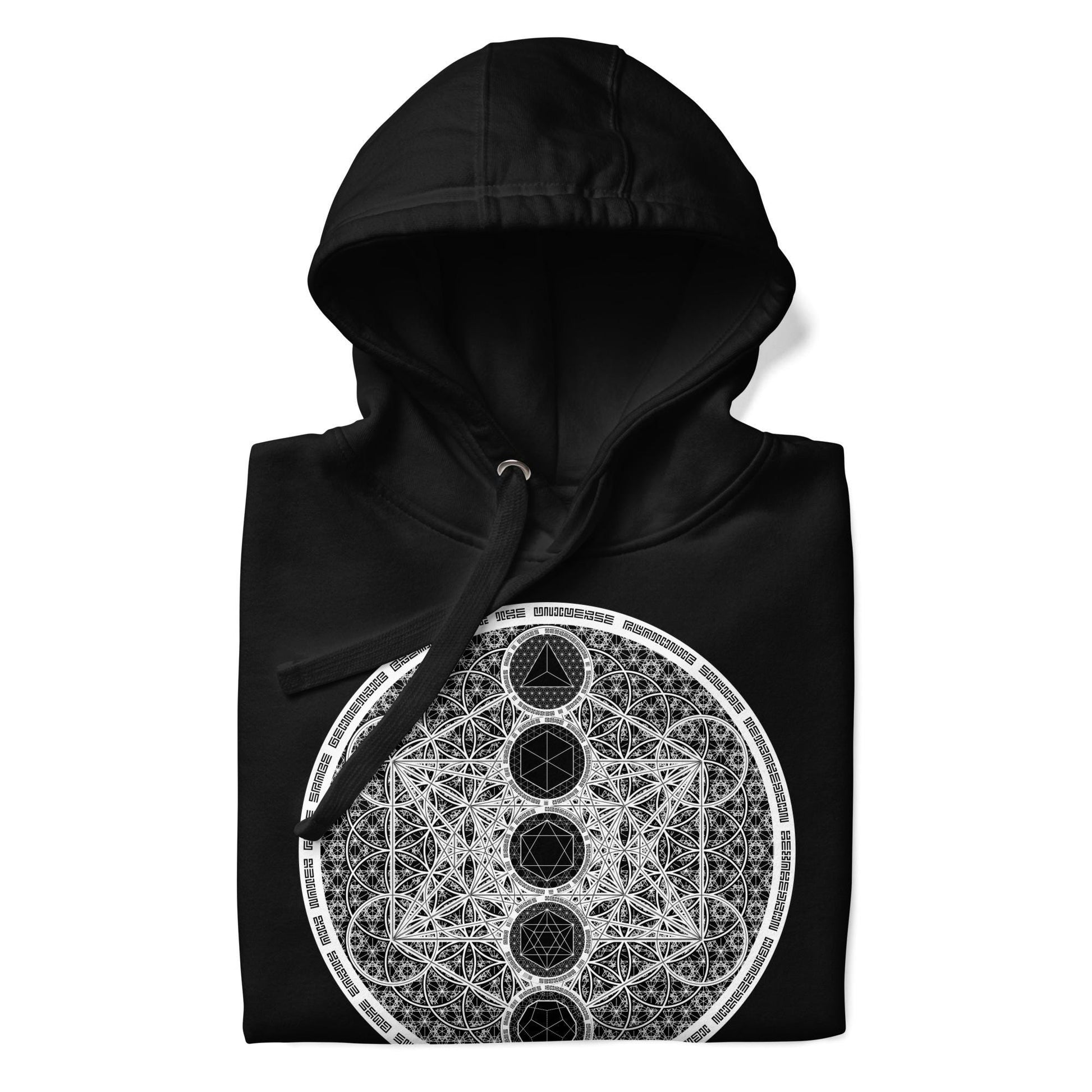 Platonic Solids Sacred Geometry Hoodie