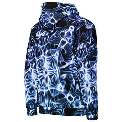 Cymatics Artwork | Sound Visualised | Water Vibration | Psychedelic Sacred Geometry Hoodie | 33 Hz Frequency Sweater | Unisex Hoodie