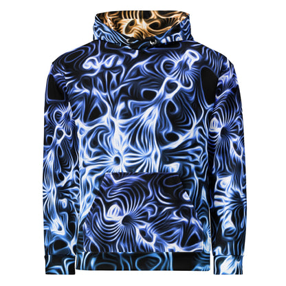 Cymatics Artwork | Sound Visualised | Water Vibration | Psychedelic Sacred Geometry Hoodie | 33 Hz Frequency Sweater | Unisex Hoodie