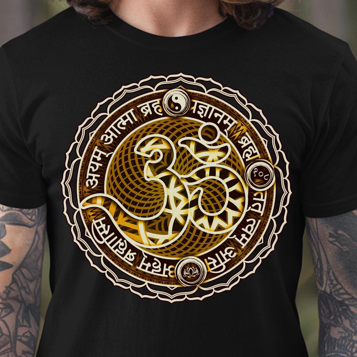 Ohm Yoga Cosmic Energy Unisex T-Shirt