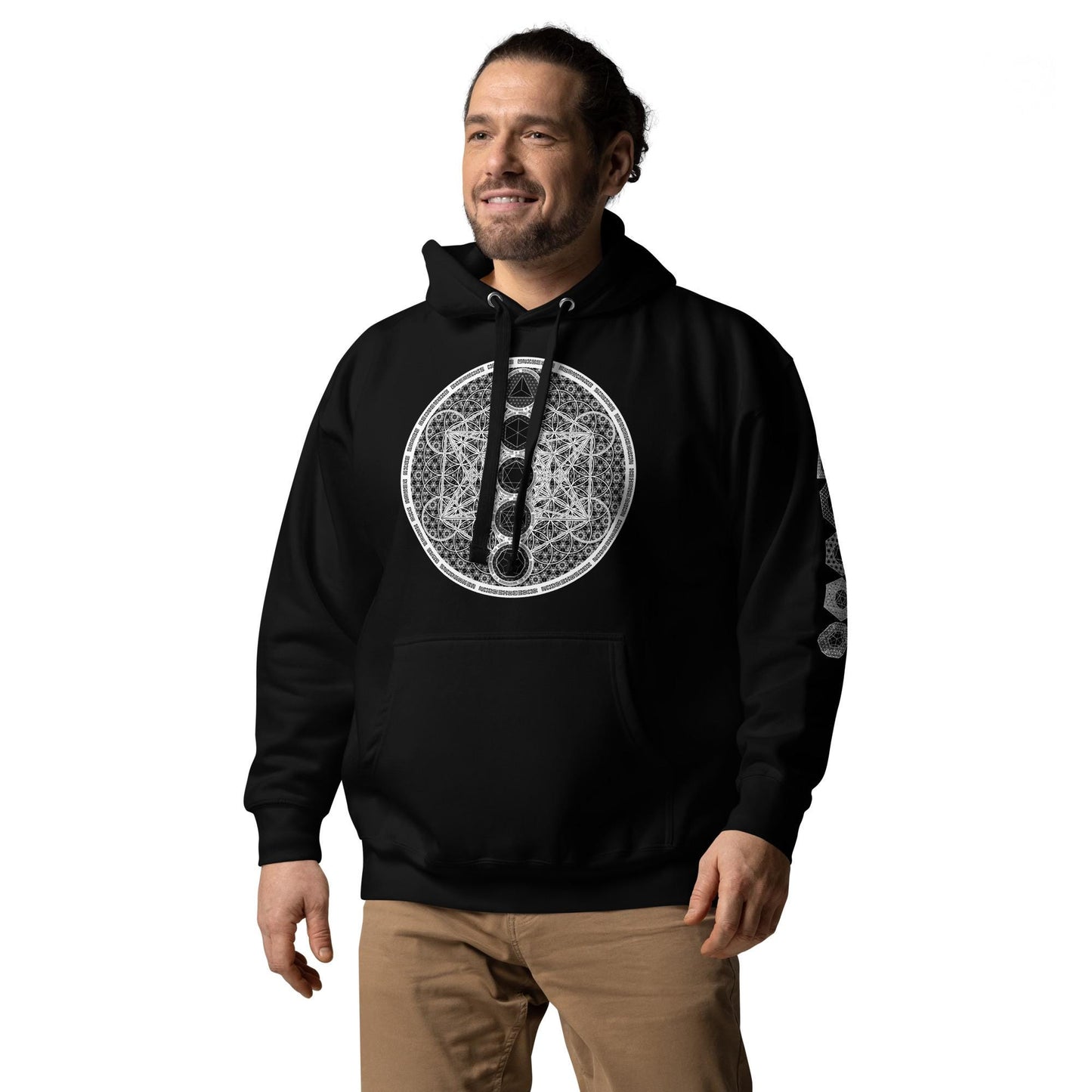 Platonic Solids Sacred Geometry Hoodie