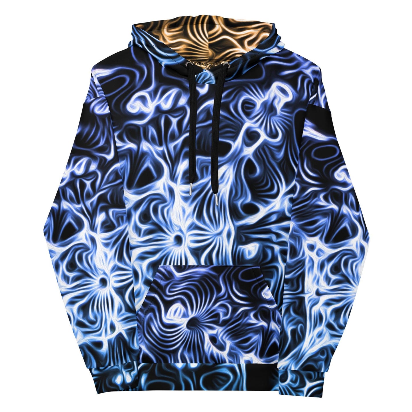 Cymatics Artwork | Sound Visualised | Water Vibration | Psychedelic Sacred Geometry Hoodie | 33 Hz Frequency Sweater | Unisex Hoodie