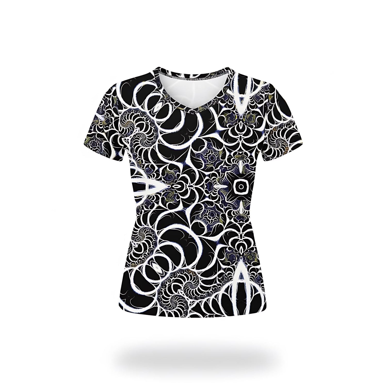 Cymatic Fractal Women’s Cotton T-shirt