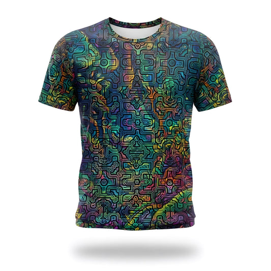 Shipibo Jungle Men’s Cotton T-shirt