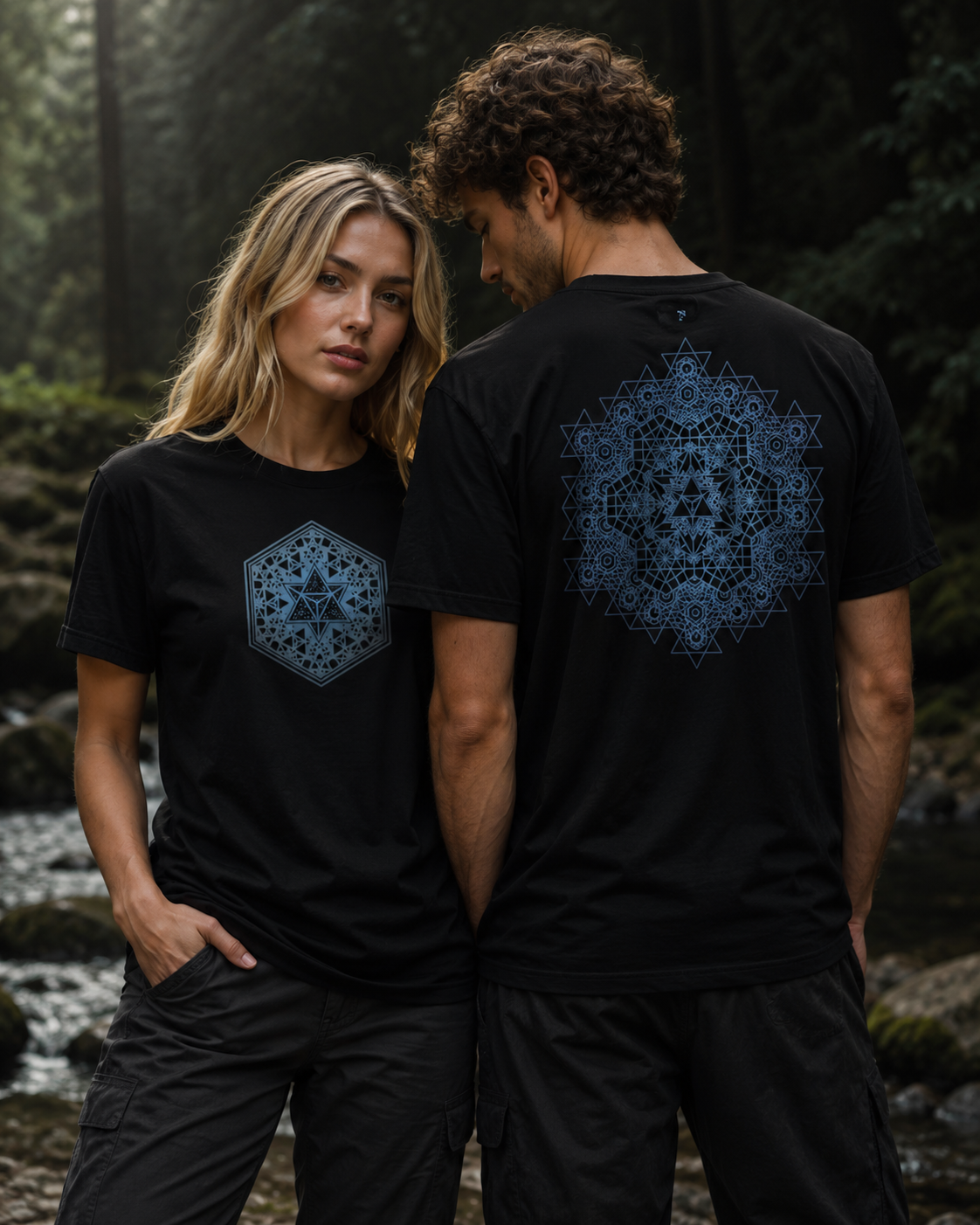 Merkaba Sacred Geometry T-Shirt