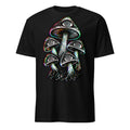Hypnotic Mushroom T-Shirt, Psychedelic Eye Mushroom Shirt, Glitch Trippy Graphic Tee