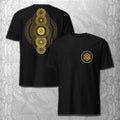 Metatron Geometric Universe 2 Sided T-Shirt