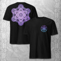 Intricate Metatron's Cube 2 Sided T-Shirt