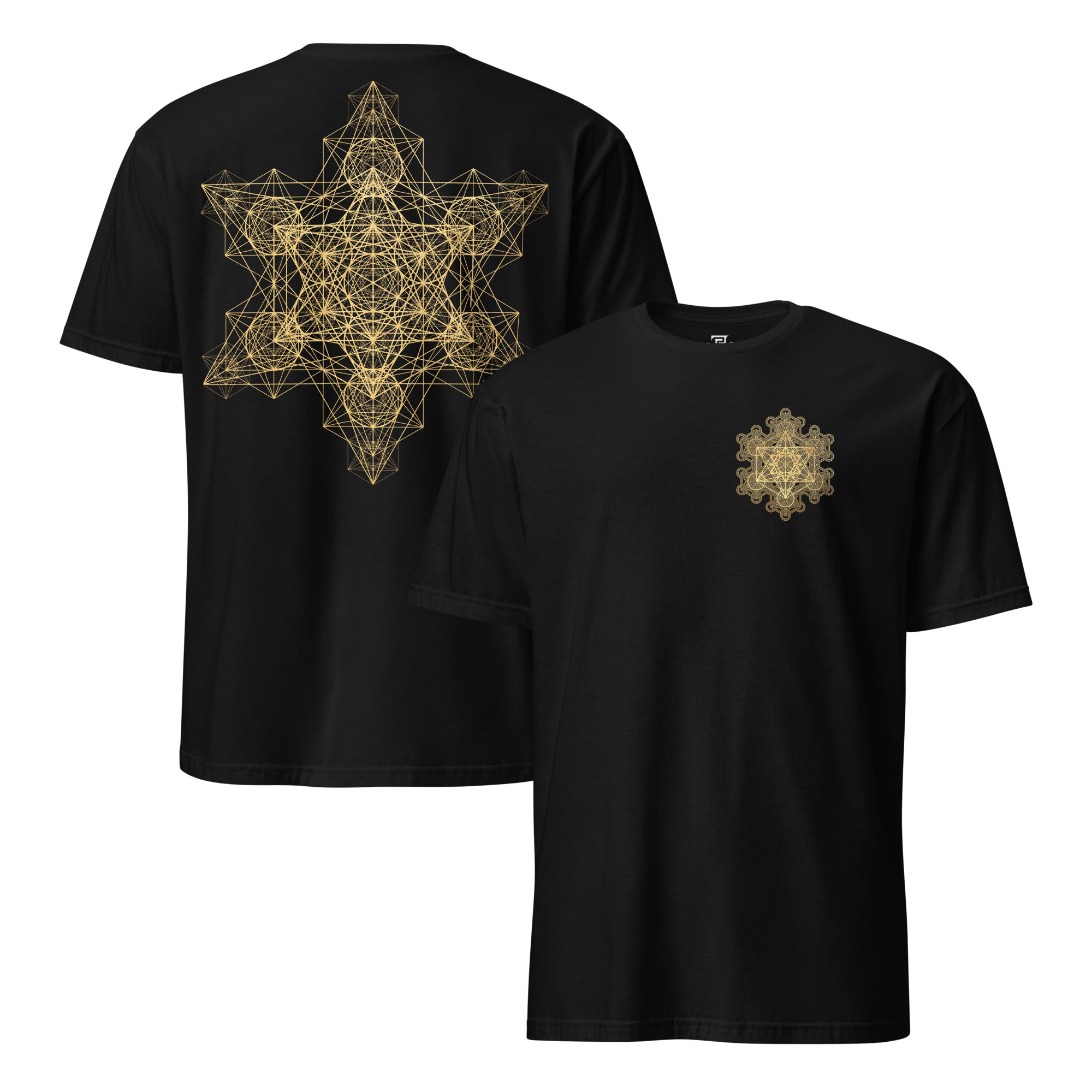 Metatron Fractal Star 2 Sided T-Shirt – FramePace