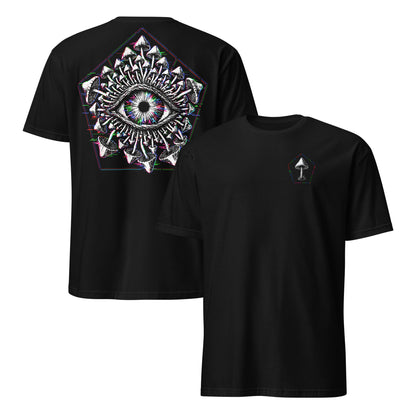 Third Eye Mushroom Front Back T-Shirt