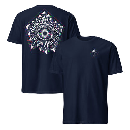 Third Eye Mushroom Front Back T-Shirt
