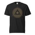Metatron Cube Shirt Sacred Geometry Sunburst Comfort T-Shirt