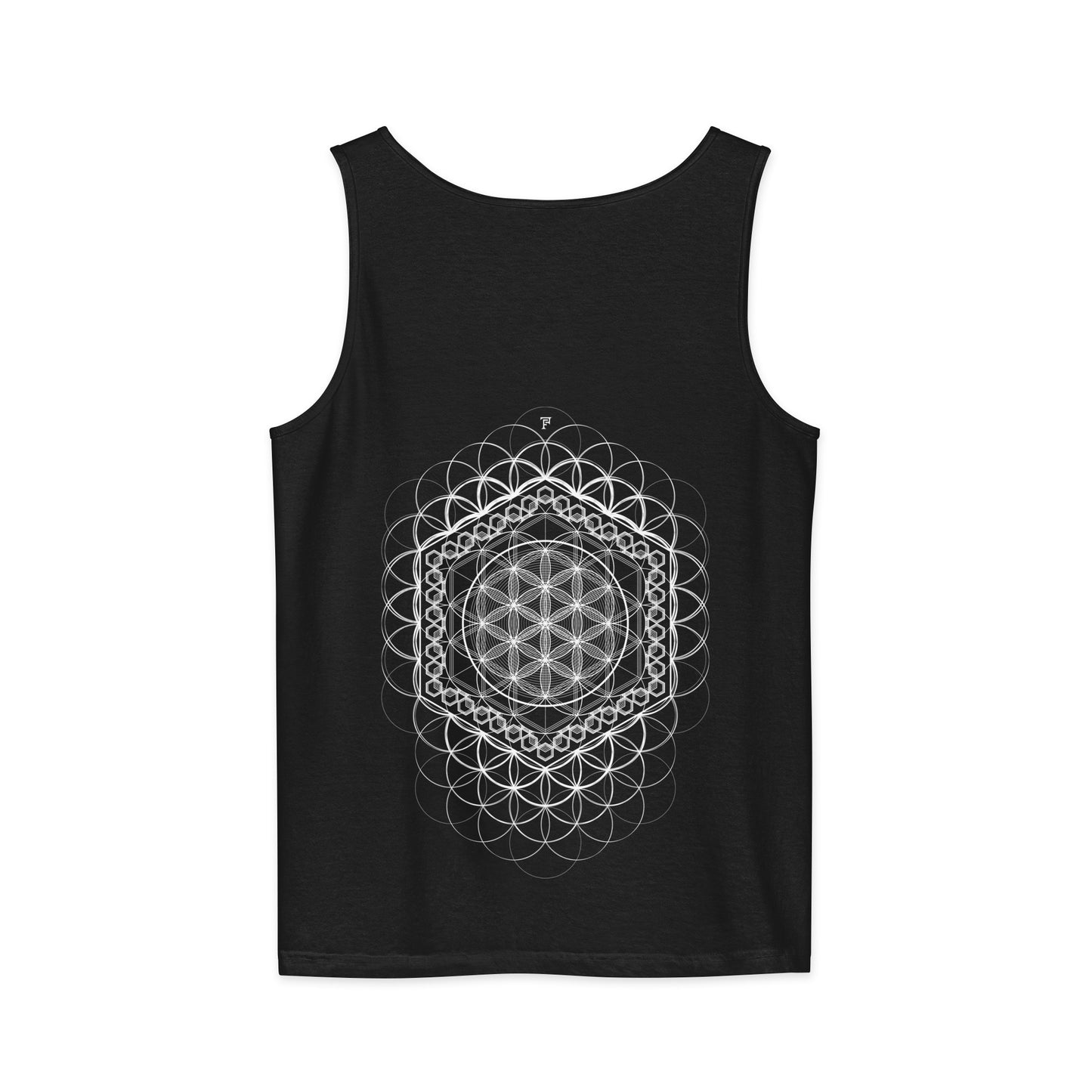 Harmony Flower Grid 2 Sided Comfort Tank Top