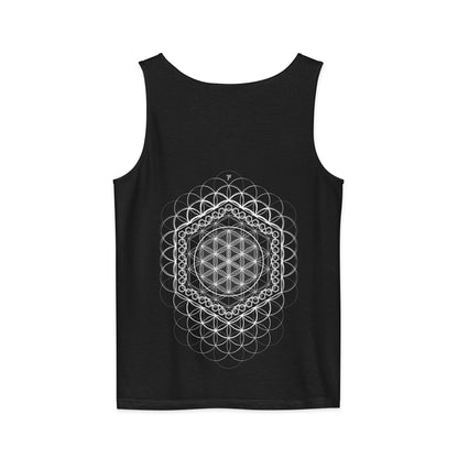 Harmony Flower Grid 2 Sided Comfort Tank Top