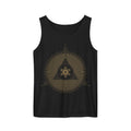 Metatron Cube Shirt Sacred Geometry Sunburst Comfort Tank