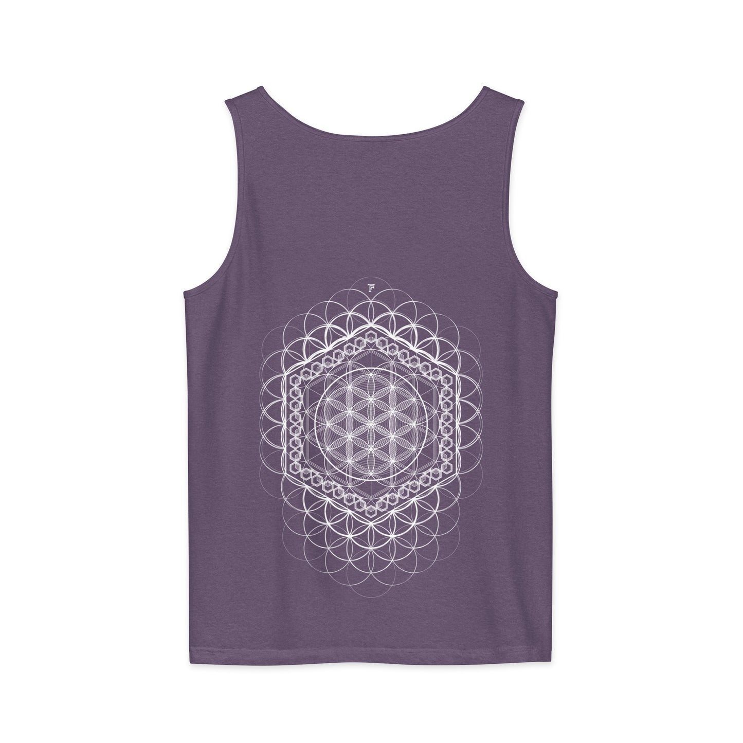 Harmony Flower Grid 2 Sided Comfort Tank Top