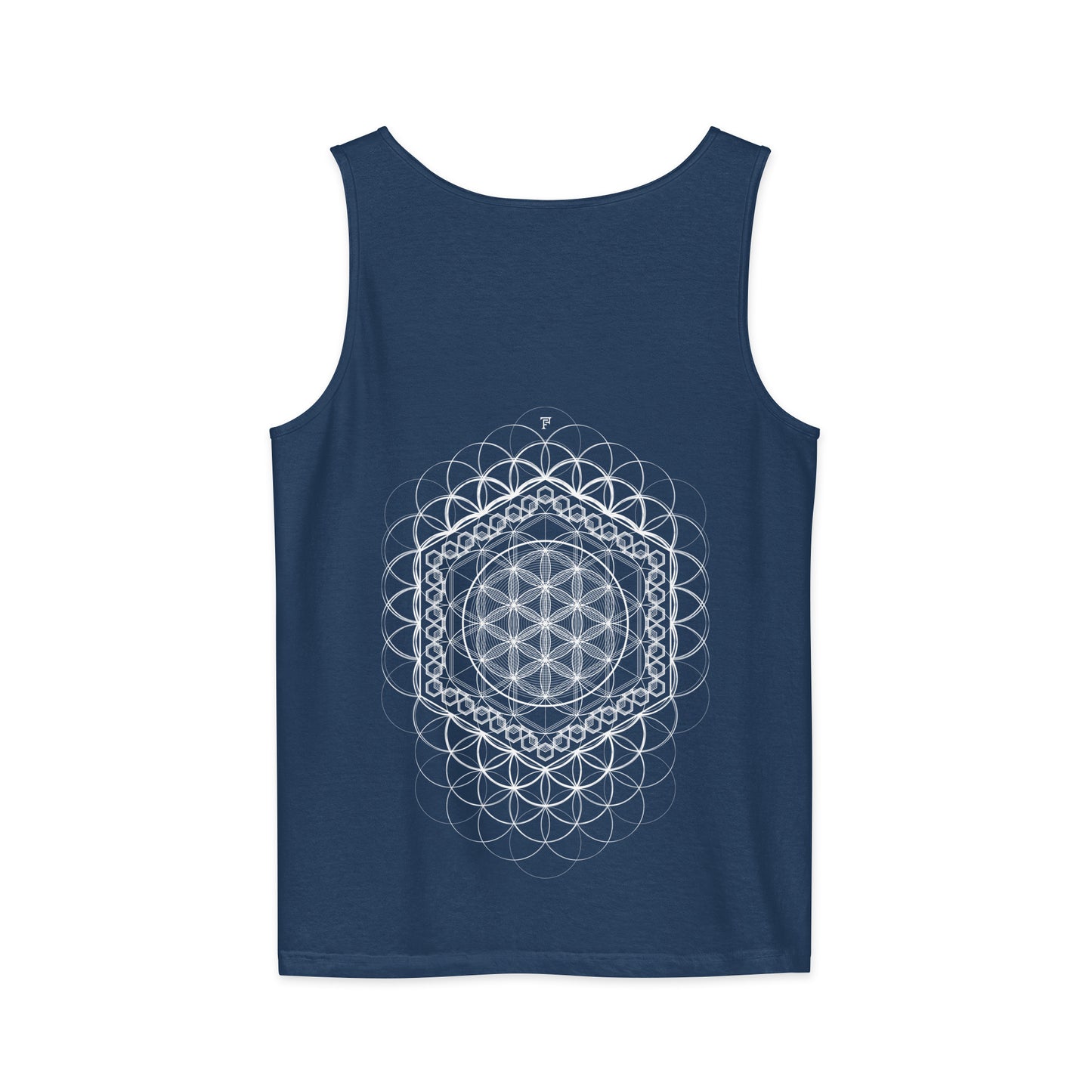 Harmony Flower Grid 2 Sided Comfort Tank Top