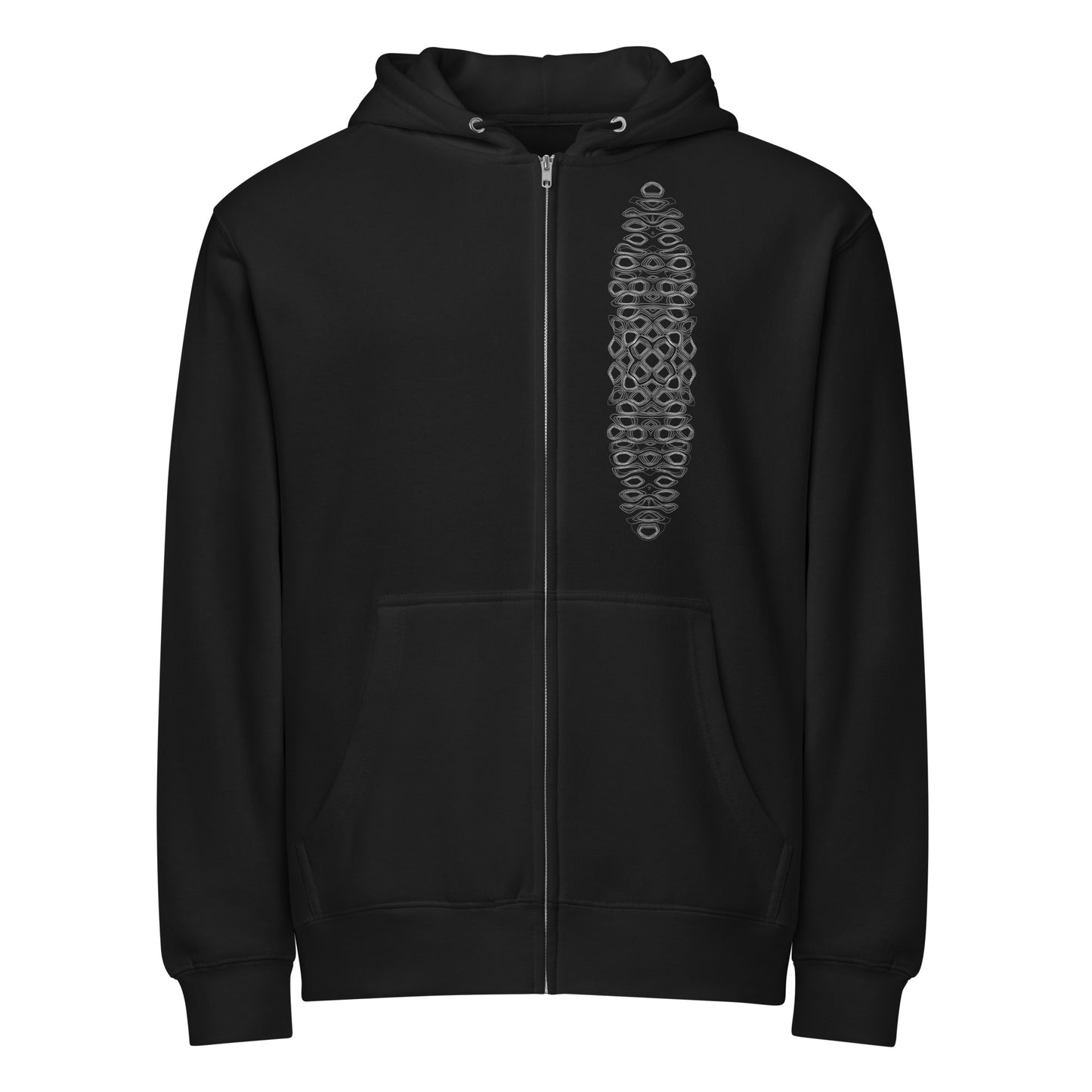 Psytrance Frequency Premium Full Zip Hoodie