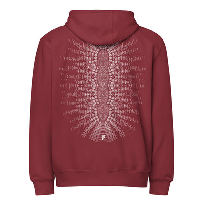 Psytrance Frequency Premium Full Zip Hoodie