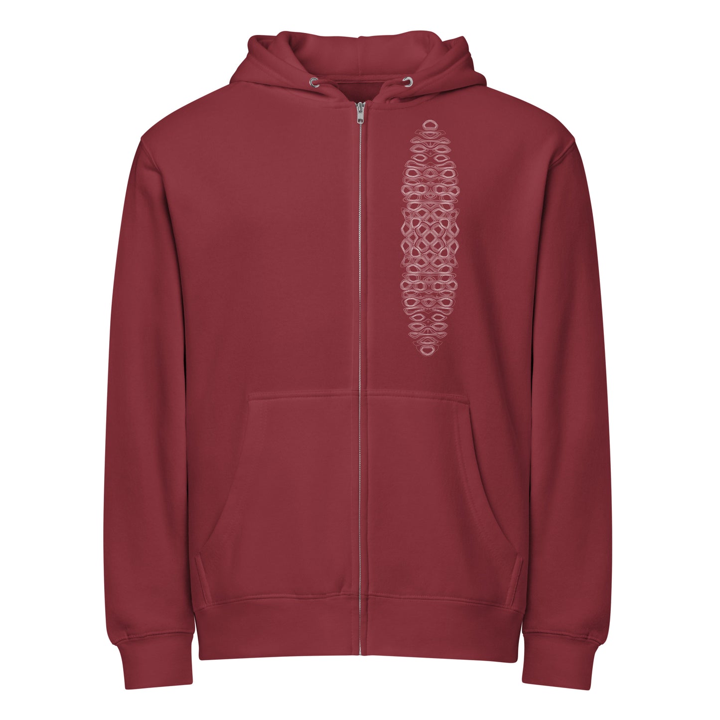 Psytrance Frequency Premium Full Zip Hoodie