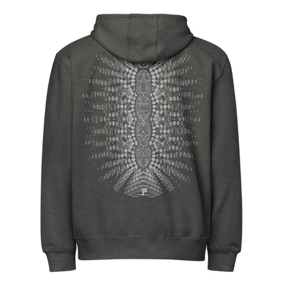 Psytrance Frequency Premium Full Zip Hoodie