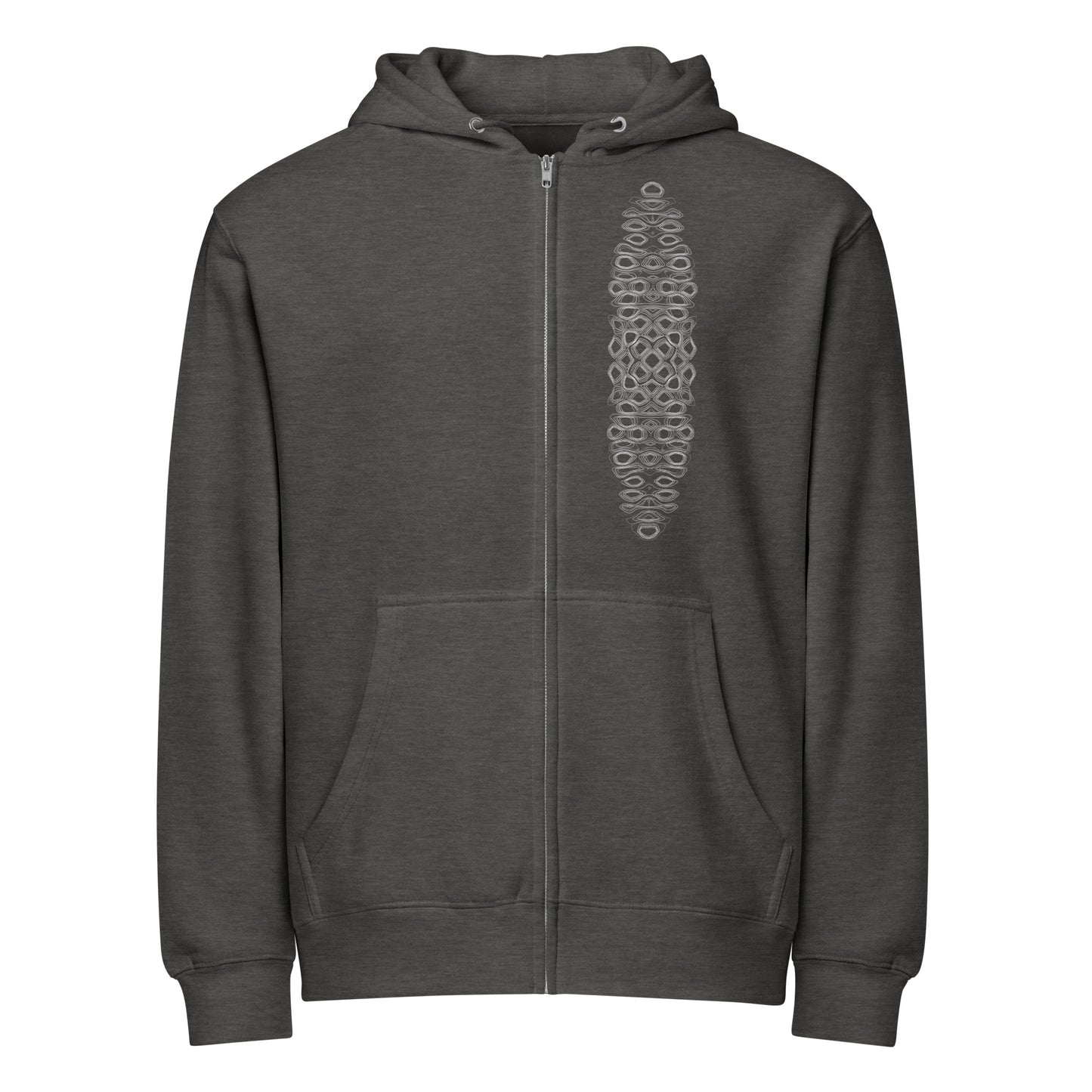 Psytrance Frequency Premium Full Zip Hoodie