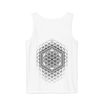 Harmony Flower Grid 2 Sided Comfort Tank Top