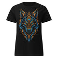 Mystic Tribal Wolf Womens T-Shirt