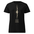 As Above So Below Moon Womens T-Shirt