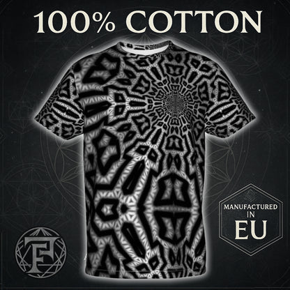 Gosper Curve Flower Of life Men's T-Shirt