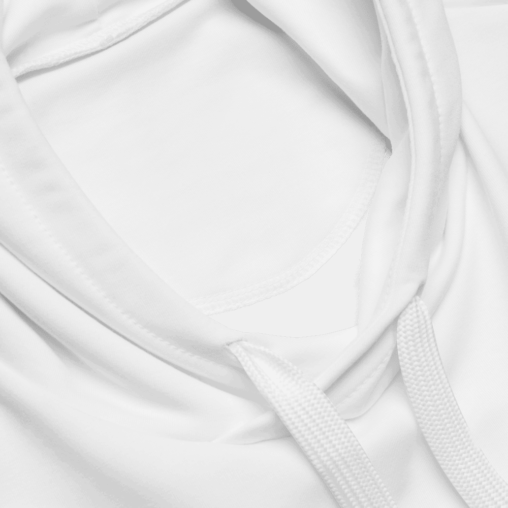 All-over print hoodie: Inner neckline & hood