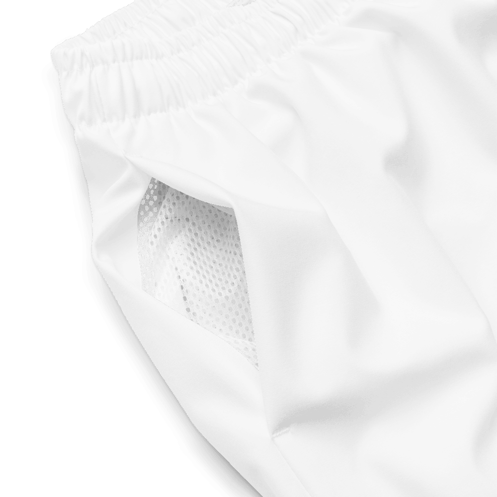 Swim-trunk construction: Mesh lining