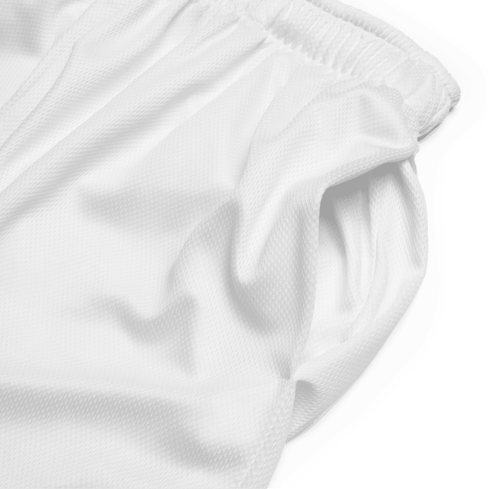 Mesh-short construction: Mesh fabric